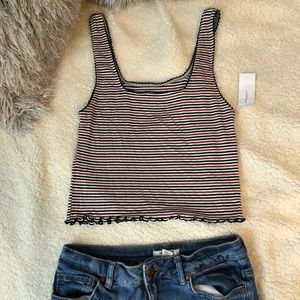 American Eagle cropped tank